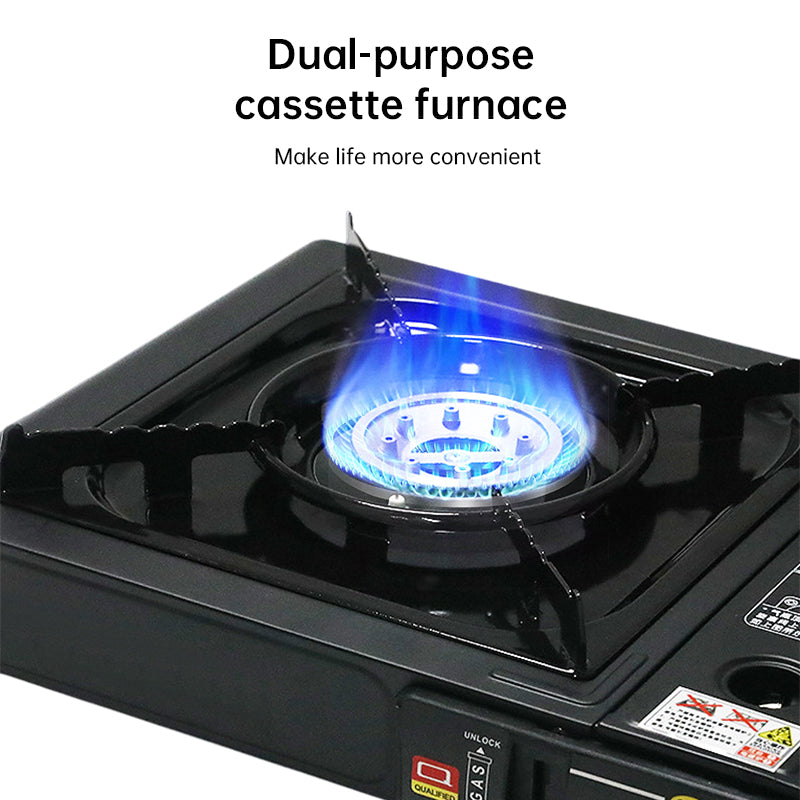 Single - burner Butane Camping Stove, windproof, adjustable, portable by eprolo