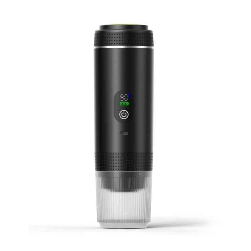 Portable Espresso Machine w/ Digital Display – 3-in-1 Capsule & Ground Coffee Maker for Travel, Camping & Office