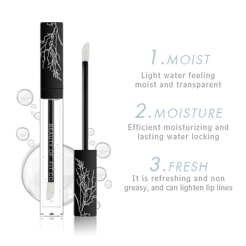 Fit Colors Lip Oil Glass Gloss – Moisturising Transparent Lip Gloss eprolo