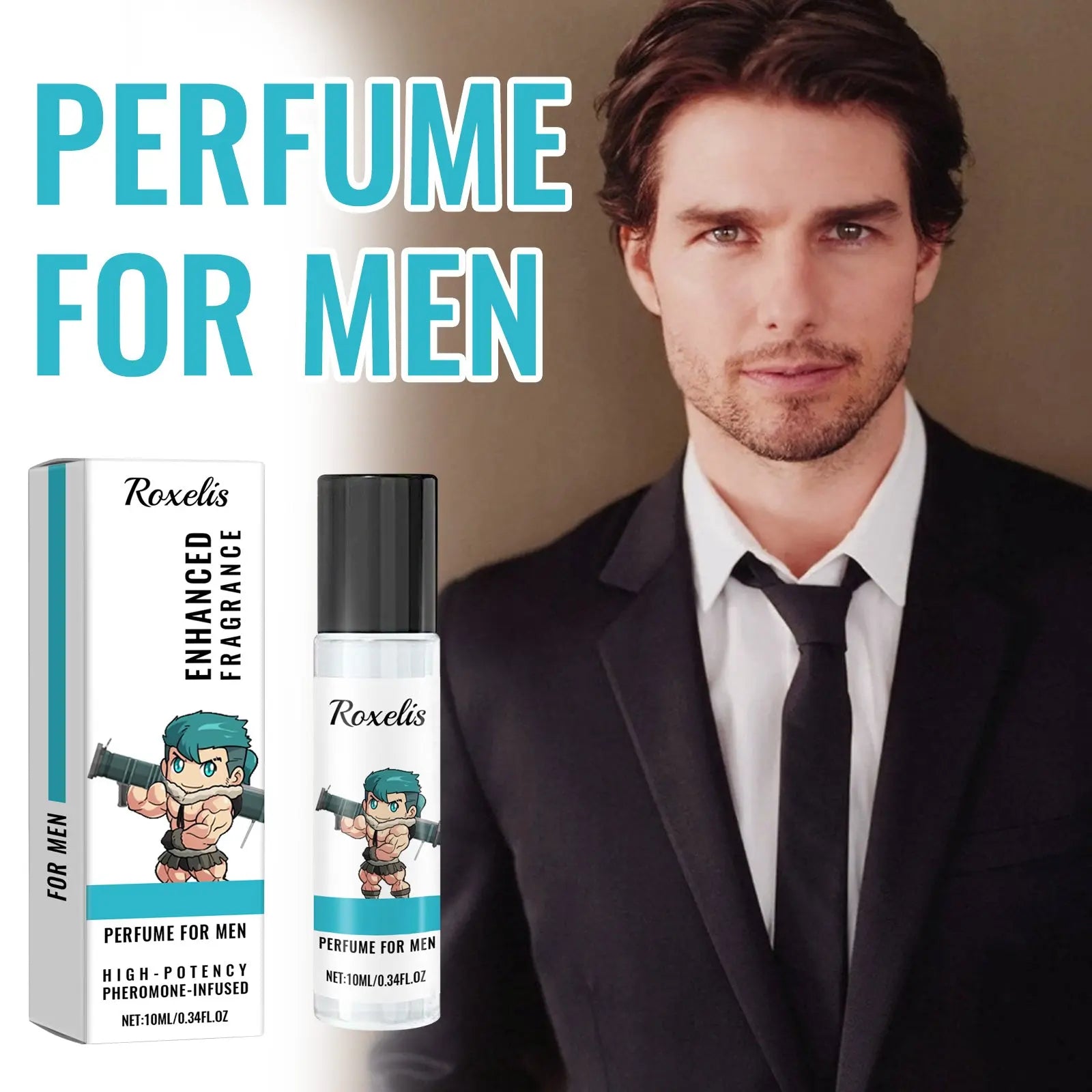 Perfume For Men, Wrist, Neck Ear After Mild Natural And Pure And Fresh Quietly Elegant Fragrant Portable Lasting Perfume eprolo