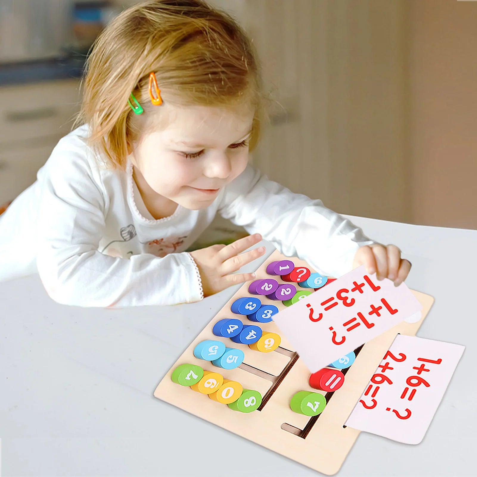Children's digital maze walking blocks logical thinking puzzle toys early education intelligence development teaching aids