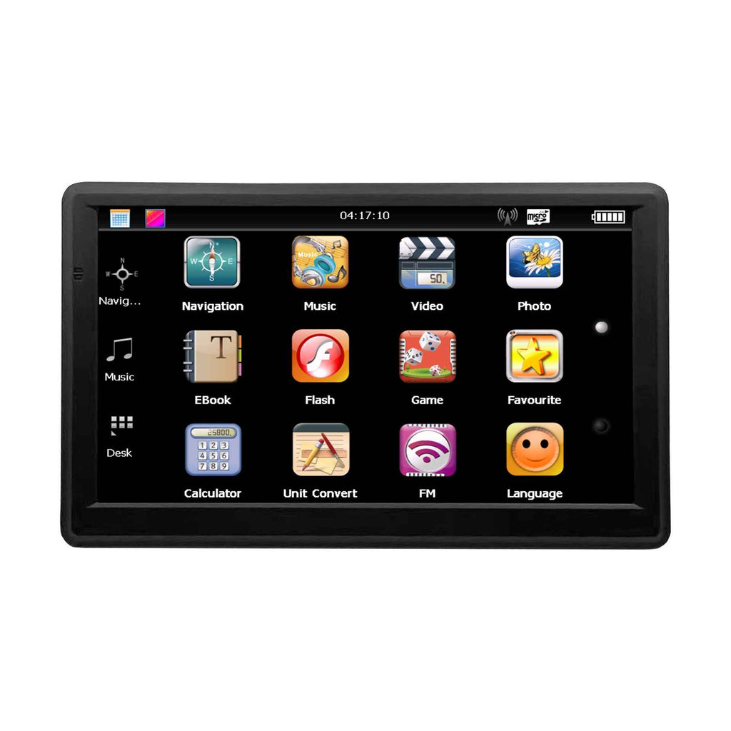 Portable 7-Inch Car GPS Navigator – HD Touchscreen, 8GB, Free 2025 Maps