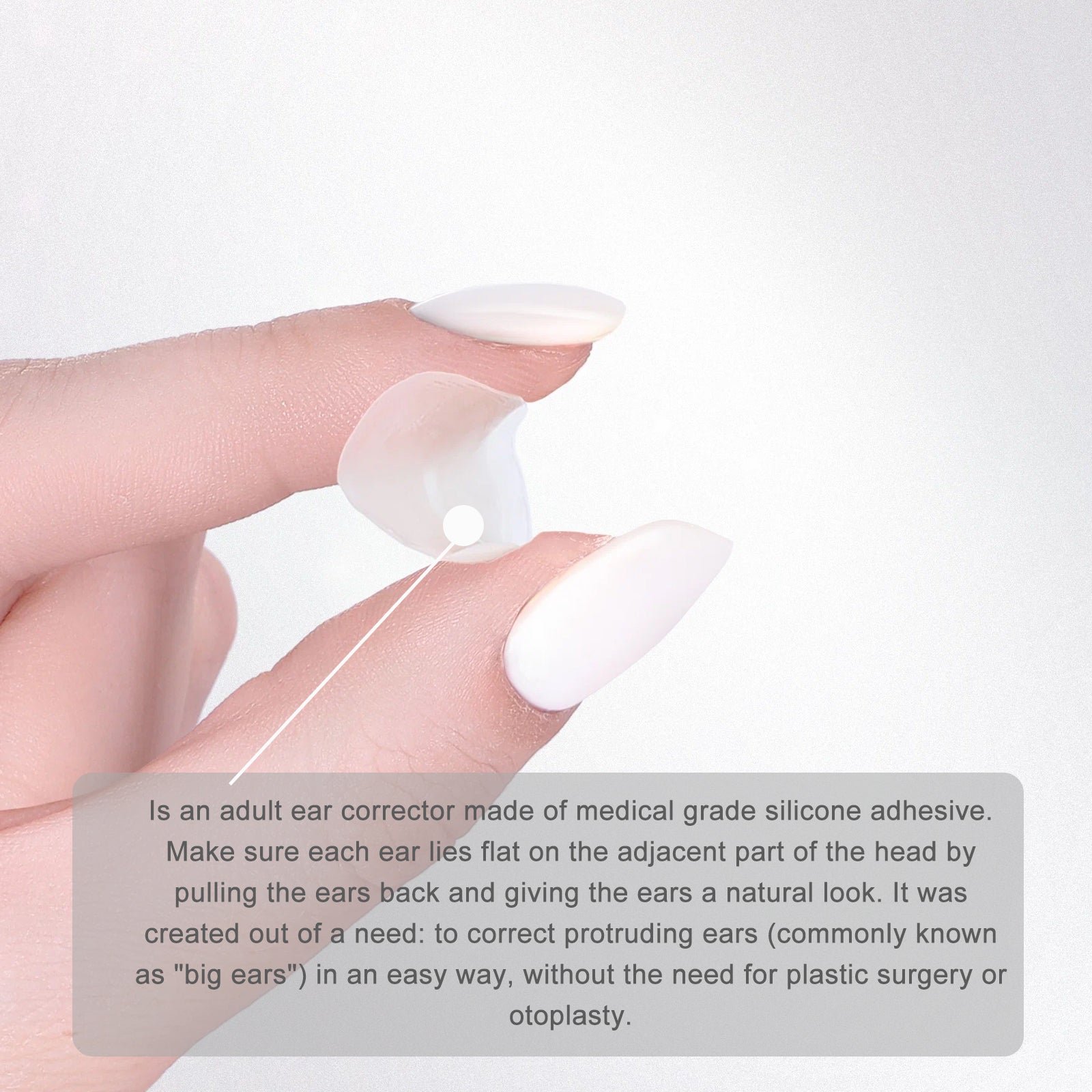 Cosmetic Ear Correctors, Ear Display Small Support Corrects Flapper Ear Pinna Shape Waterproof Ear Stickers