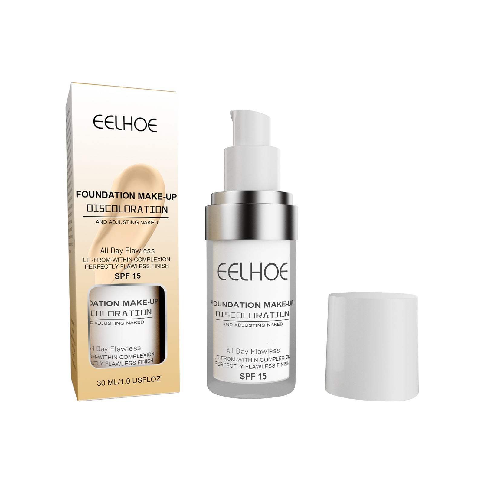 Concealer Color Change Liquid Foundation Concealer Long-Lasting Moisture Moisturizing, Moisturizing, Moisturizing, Warming, Brightening And Clear Complexion