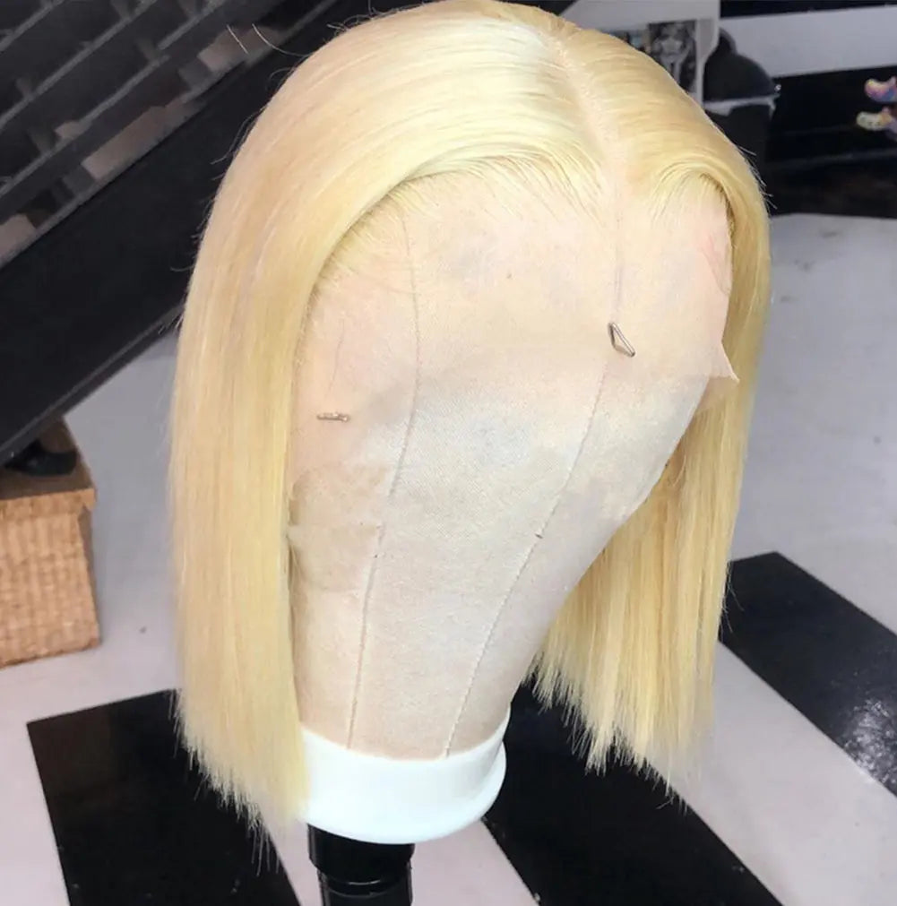 Hand Groove 13*2.5  Front Lace Wig  Natural Straight Hairline Wig eprolo
