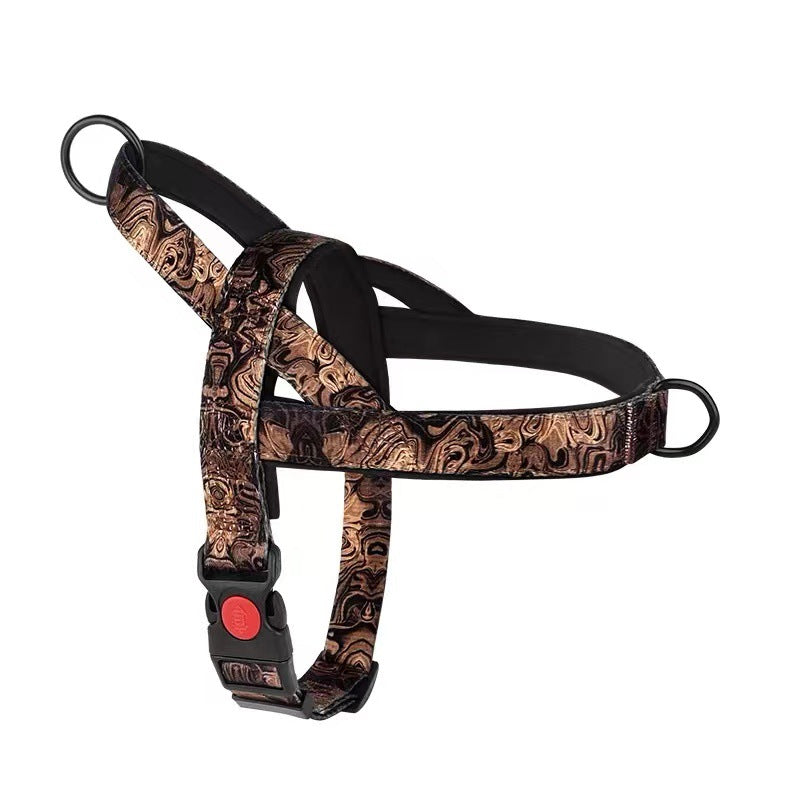 Dog Harness with Anti-Pulling Feature for Medium and Large Breeds, Lab, Golden Retriever, Dog Leash, Dog Chain