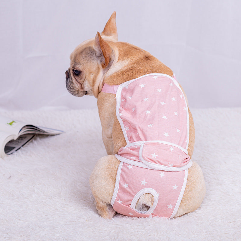 Female Teddy corgi Puppy Pug Menstrual Pet Safety Pants