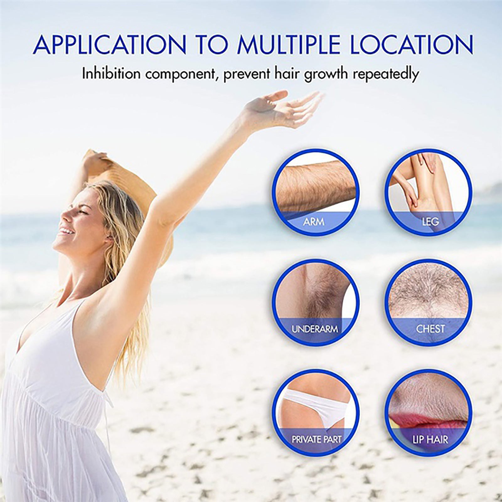 Underarm Refreshing Hair Removal Spray Underarm Gentle Hair Removal Spray Does Not Stimulate Fine Smooth Hair Removal eprolo