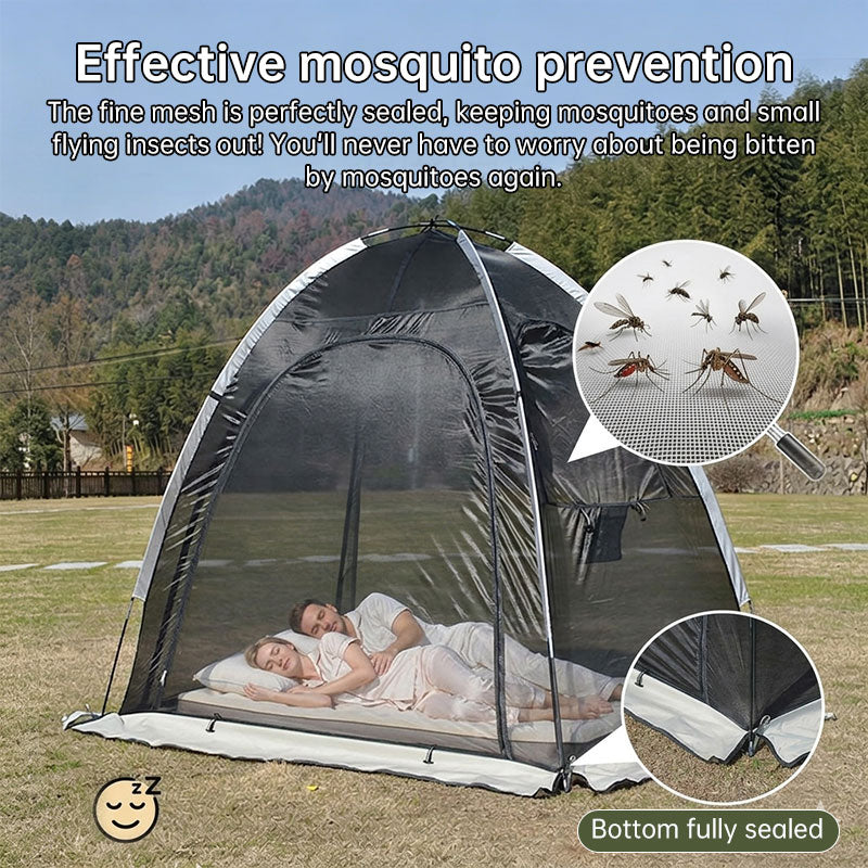 Cool Mesh Tent with Mosquito-Proof Design — Double-Sized Anti-Insect Screen Canopy for Weekend Outdoor Relaxation by eprolo