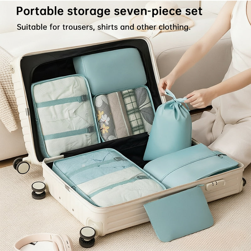 7-Piece Packing Cubes Set | Travel Organizer for Suitcase & Luggage eprolo