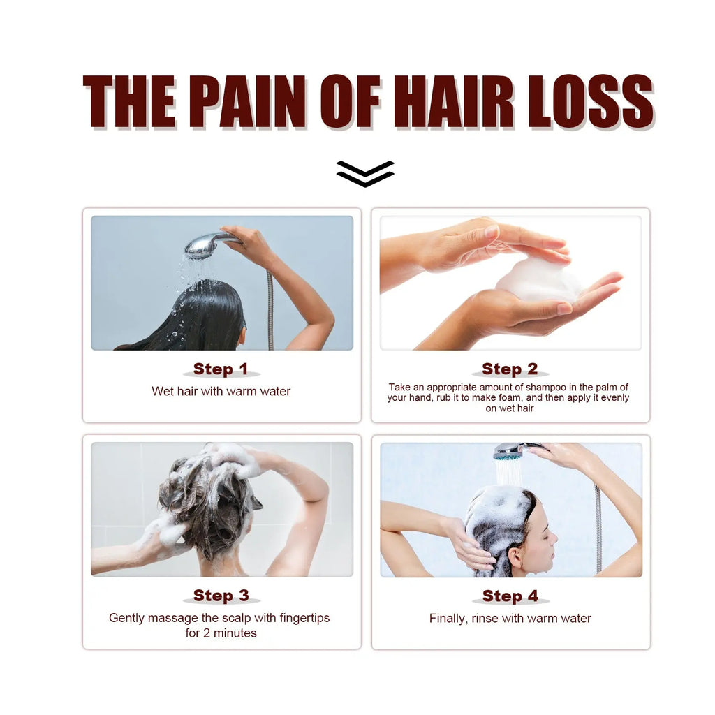 Hair Conditioner, Cleanse Scalp Moisturize Thick Hair And Smooth Hair Shampoo eprolo