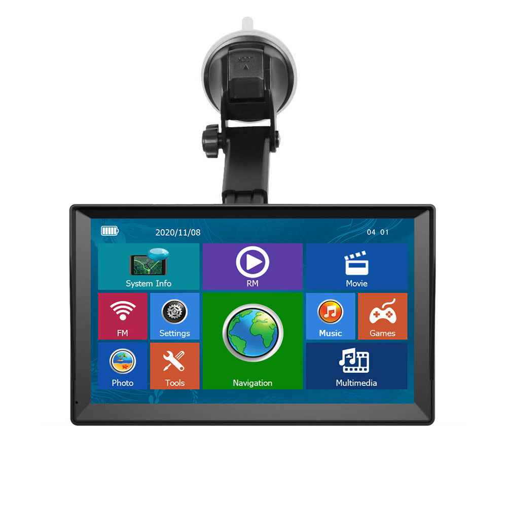 Portable 7-Inch Car GPS Navigator – HD Touchscreen, 8GB, Free 2025 Maps