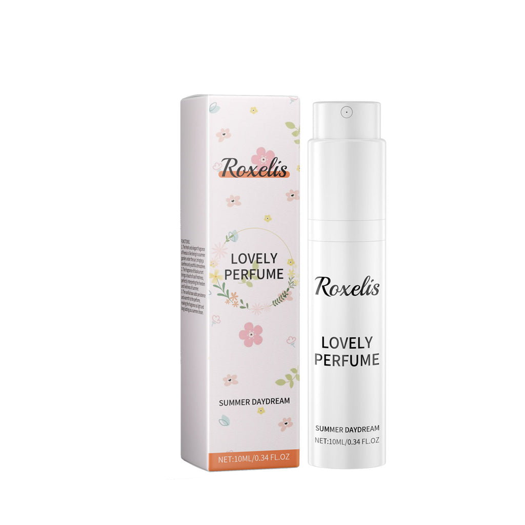 Freesia Spin Perfume Spray, Women Exude Long-Lasting Charm Fresh Elegant Light Fragrance Portable Sample Perfume
