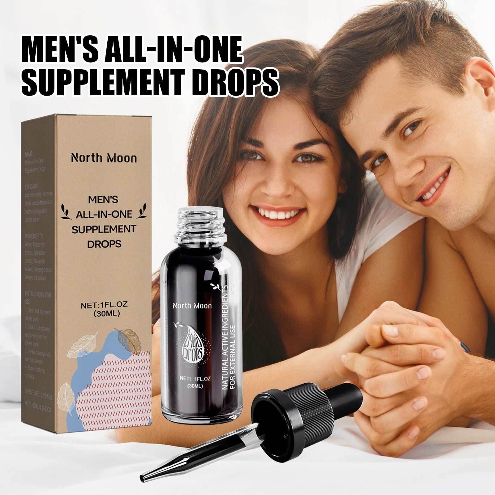 Essential Oil For Men, Enhance Men's Physical Endurance And Physique Massage Care Essential Oil