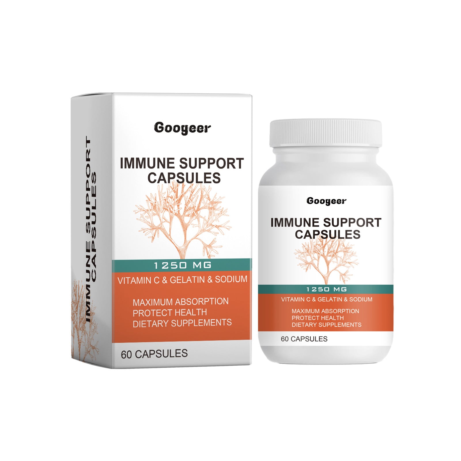 Nori Dietary Supplement Capsules, Immune Support Capsules For Body Treatment