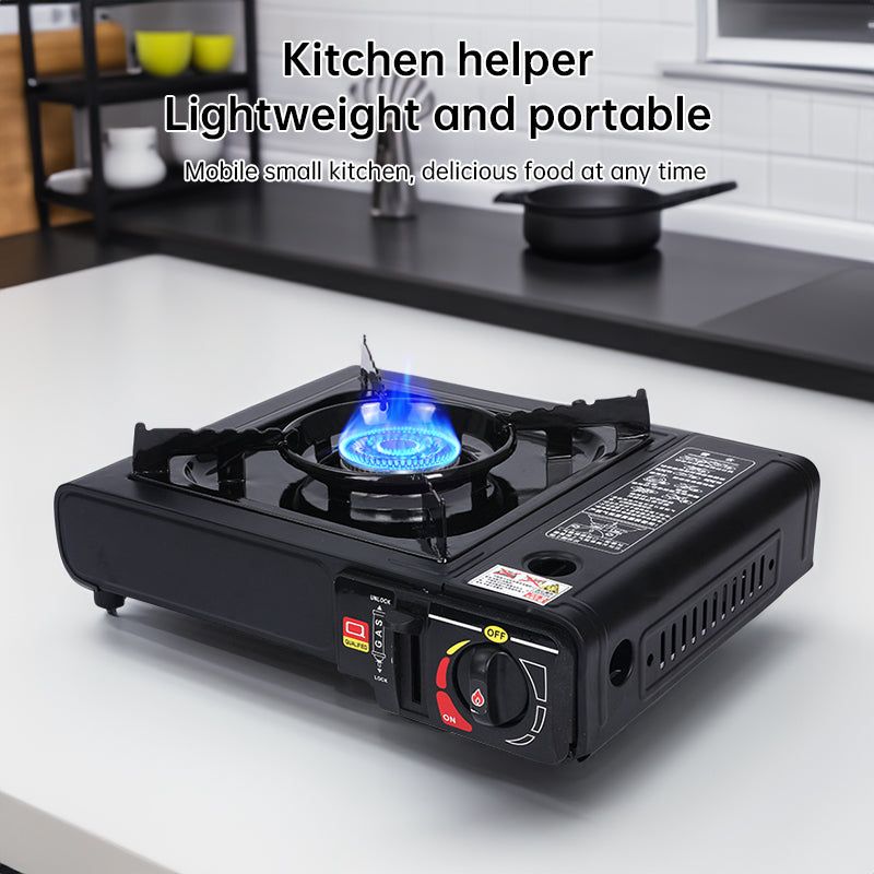 Single - burner Butane Camping Stove, windproof, adjustable, portable by eprolo