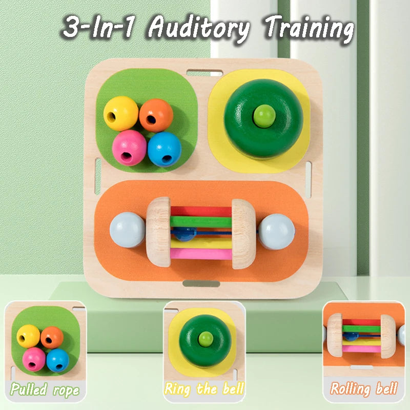 Montessori teaching aids early childhood education boards toys children's senses