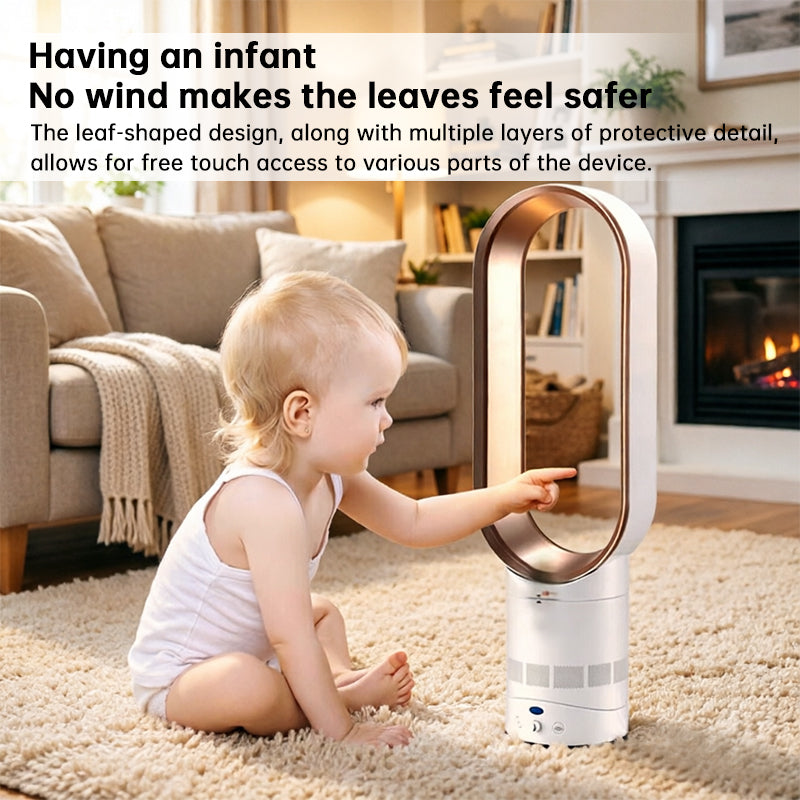 16" Bladeless Tower Fan with Remote | Quiet Floor Fan for Home eprolo