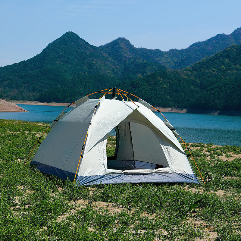 Automatic Pop Up Camping Tent 3-4 Person, Instant Setup Waterproof UV Protection Sun Shelter for Beach Fishing Outdoor by eprolo