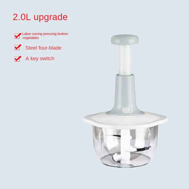 Press Garlic Processor Popper Meat Grinder Manual Baby Food Maker