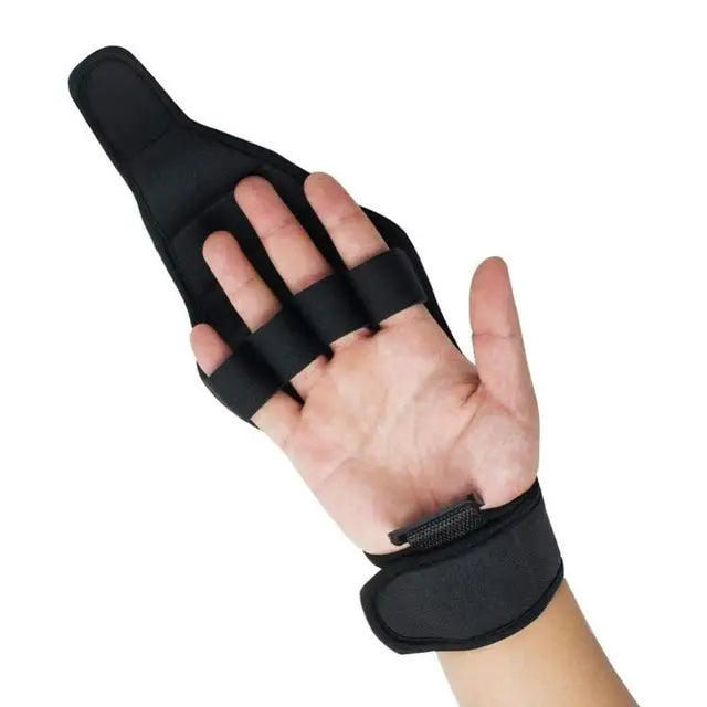 High Quality Auxiliary Fixed Gloves Rehabilitation Training Tool Hand Fist Finger Gloves For Stroke Hemiplegia Patient by eprolo