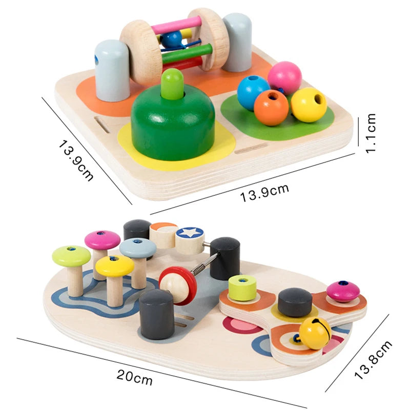 Montessori teaching aids early childhood education boards toys children's senses