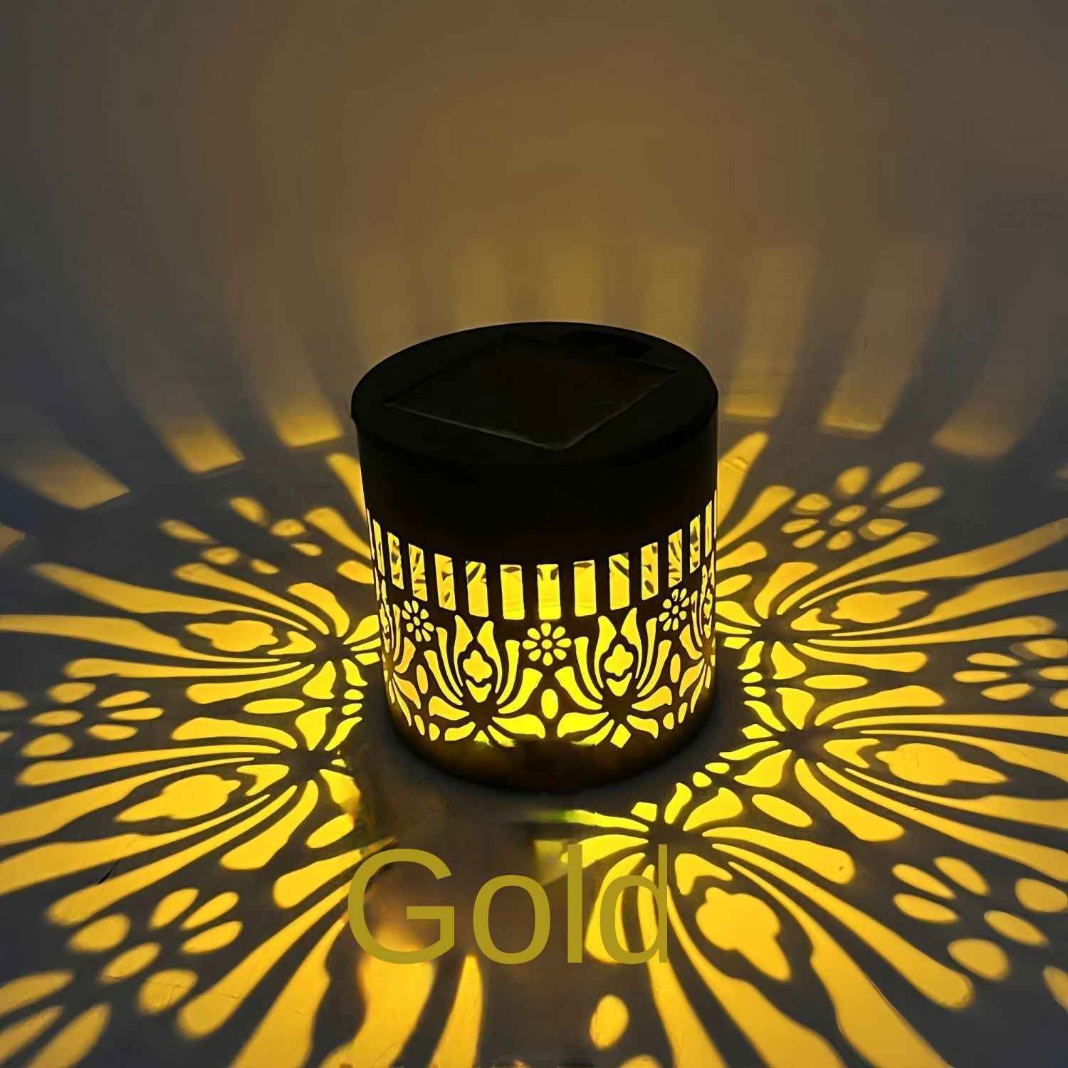 Solar Mandala Sunflower Wall Light – Outdoor Garden Landscape Lamp