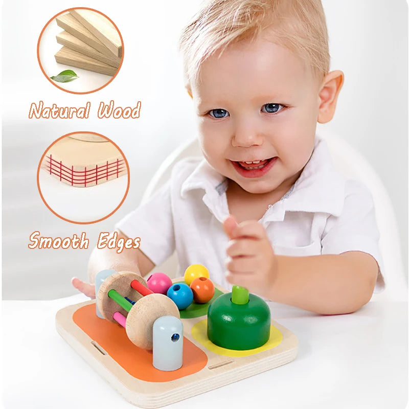 Montessori teaching aids early childhood education boards toys children's senses