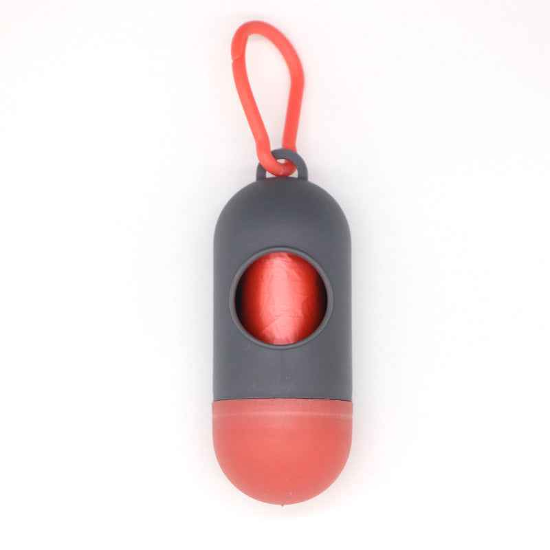 Pet Waste Bag Capsule Dog Waste Box Pill Portable Thickened Poop Bag