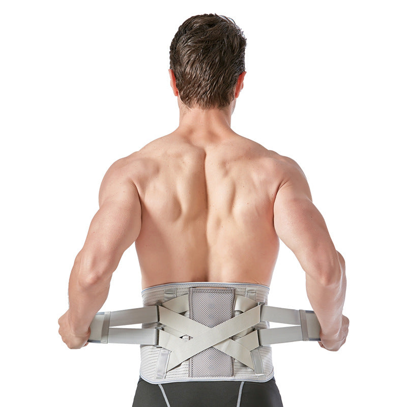 Removable steel plate support for waist protection, breathable and widened waist protection eprolo