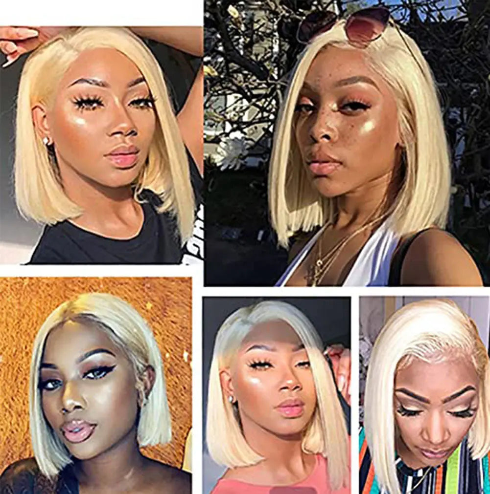 Hand Groove 13*2.5  Front Lace Wig  Natural Straight Hairline Wig eprolo