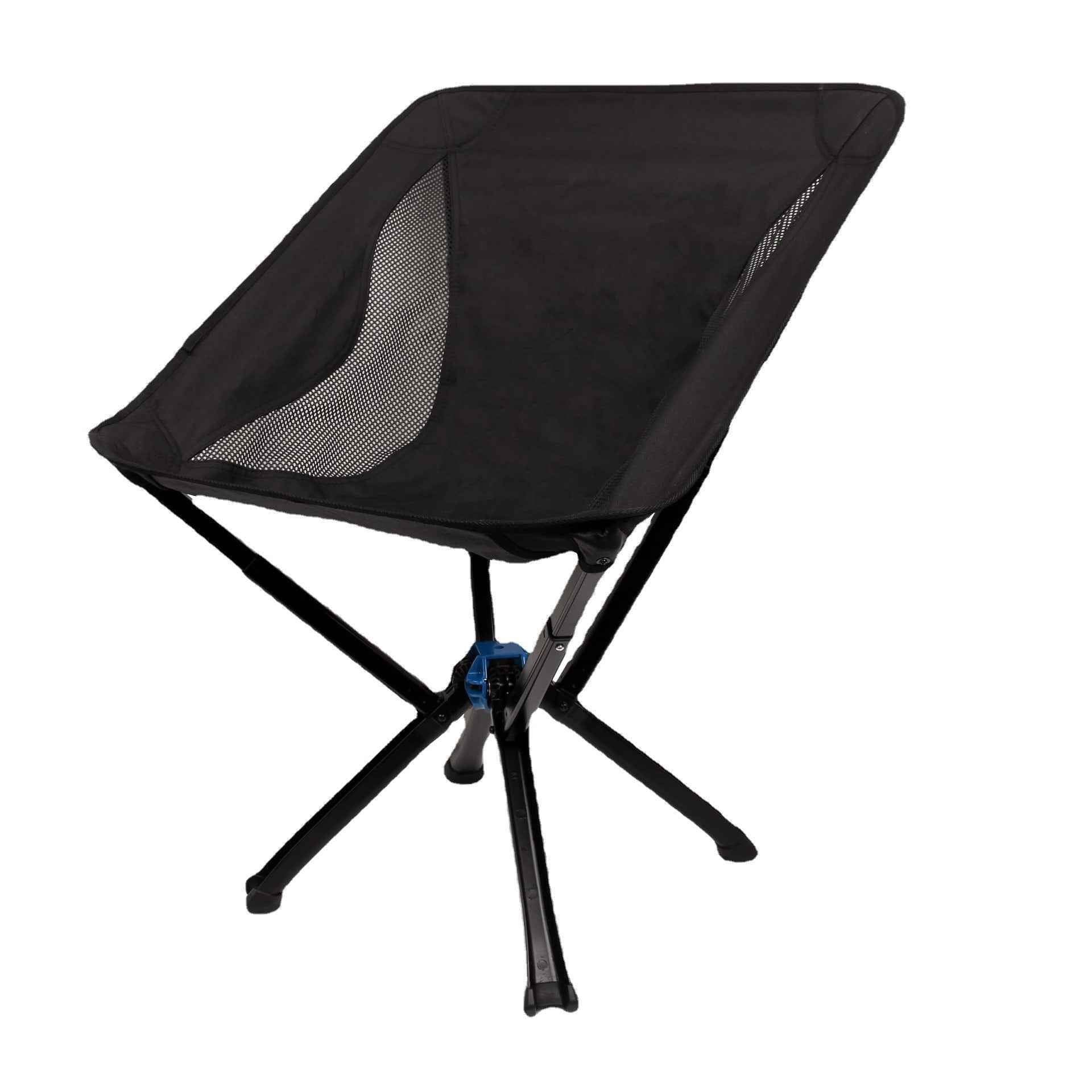 Outdoor Camping Moon Chair with Umbrella – Aluminum Lightweight Portable Backrest Chair