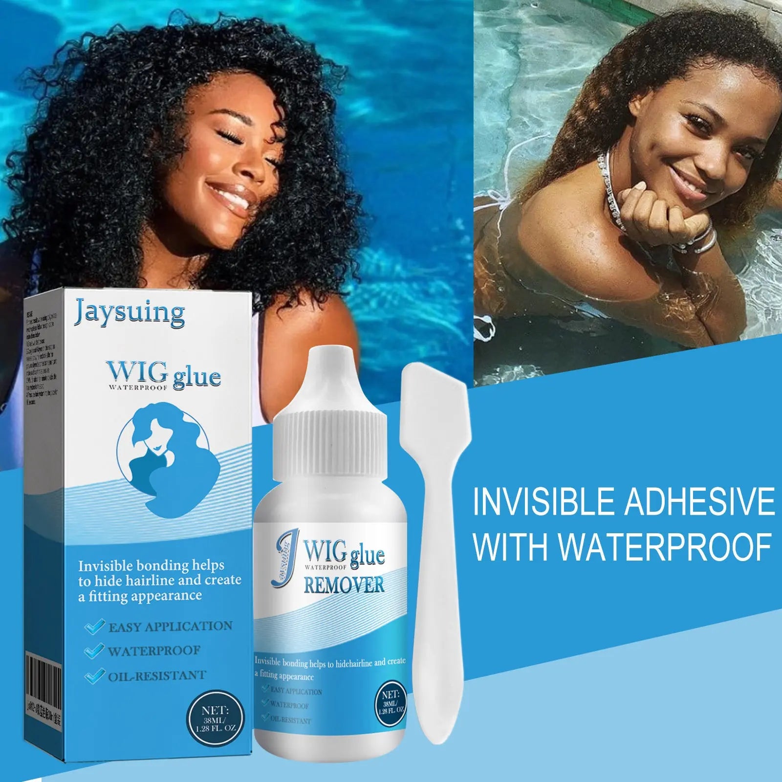 Jaysuing Traceless Invisible Wig Glue eprolo